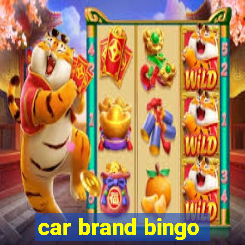 car brand bingo